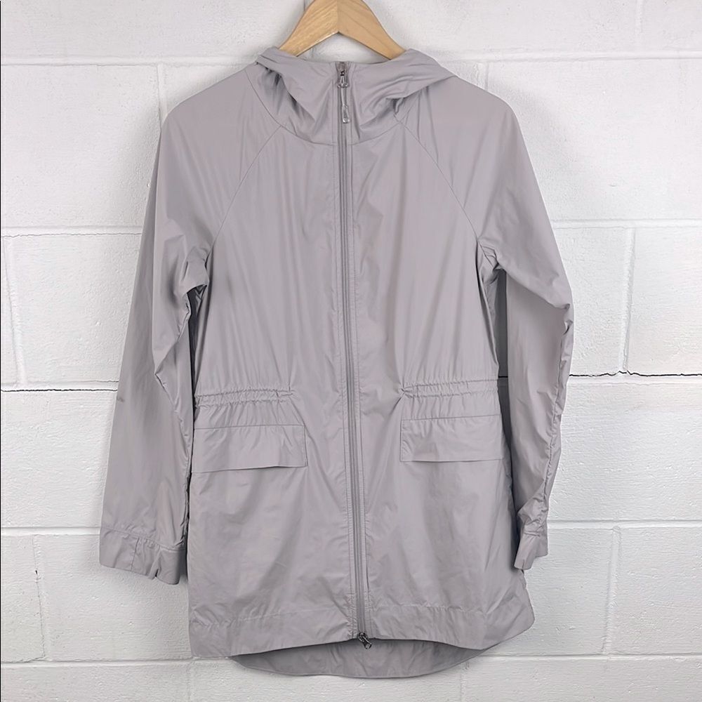 Calia Women’s water replant woven Anorak hooded jacket